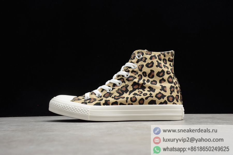 Converse Canvas All STAR Colors Hi Leopard Print 1CL219 Unisex Skate Shoes